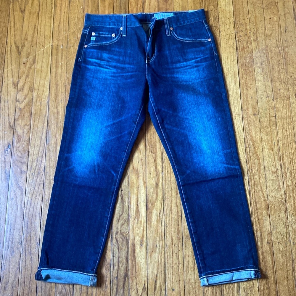 AG slouchy slim denim